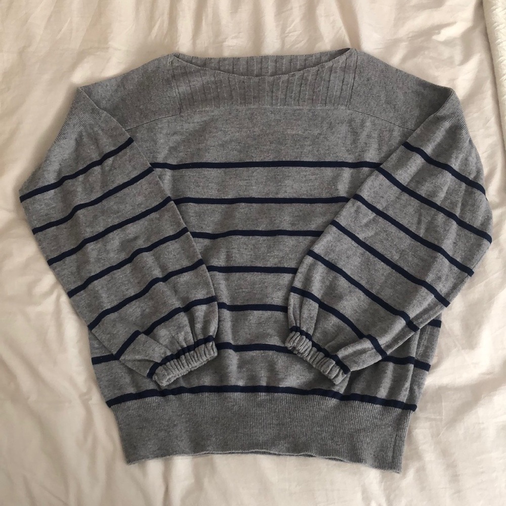 Lucky brand boat neck sweater